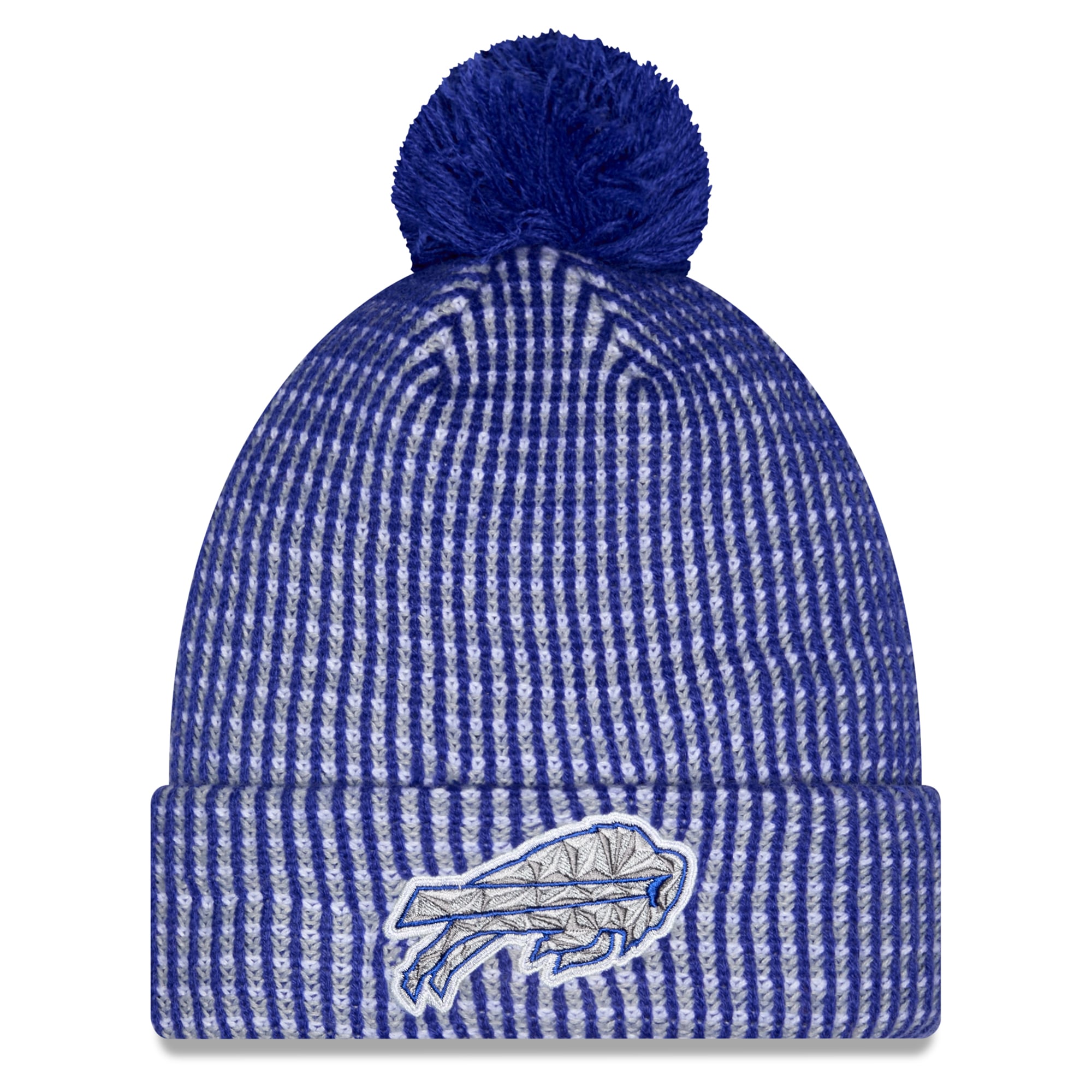 Men's New Era Royal Buffalo Bills Rivalries Collection Cuffed Knit Hat