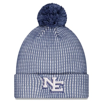 Men's New Era Blue New England Patriots Rivalries Collection Cuffed Knit Hat