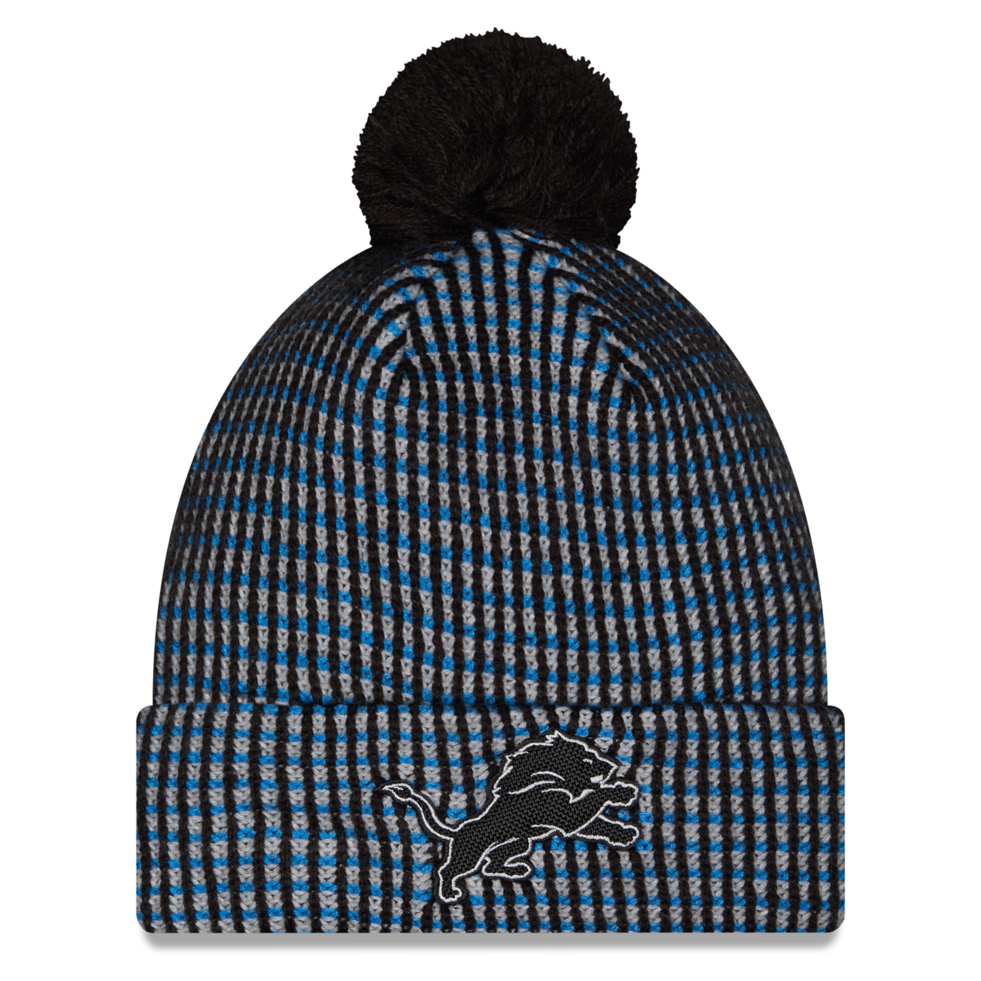 Men's New Era Blue Detroit Lions 2026 Rivalries Collection Cuffed Knit Hat