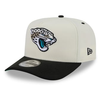 Men's New Era Natural Jacksonville Jaguars 2026 Rivalries Collection Fan Pack A-Frame 9FIFTY Snapback Hat
