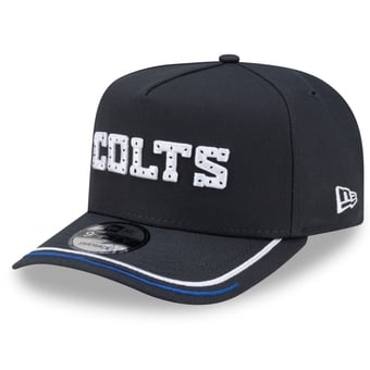 Men's New Era Charcoal Indianapolis Colts 2026 Rivalries Collection Fan Pack A-Frame 9FIFTY Snapback Hat