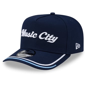Men's New Era Navy Tennessee Titans 2026 Rivalries Collection Fan Pack A-Frame 9FIFTY Snapback Hat