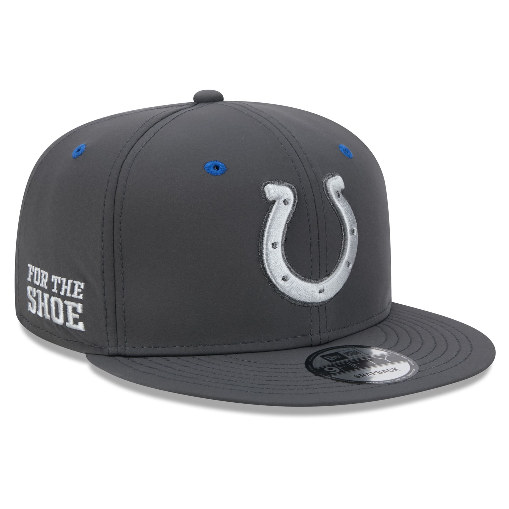 Men's New Era Anthracite Indianapolis Colts 2026 Rivalries Collection 9FIFTY Snapback Hat