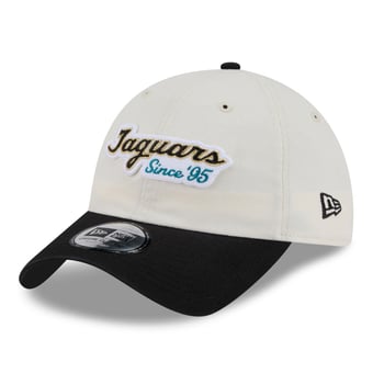 Men's New Era Natural/Black Jacksonville Jaguars 2026 Rivalries Collection Casual Classic Adjustable Hat
