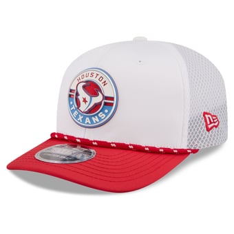Men's New Era White Houston Texans 2026 Rivalries Collection 9SEVENTY Adjustable Hat