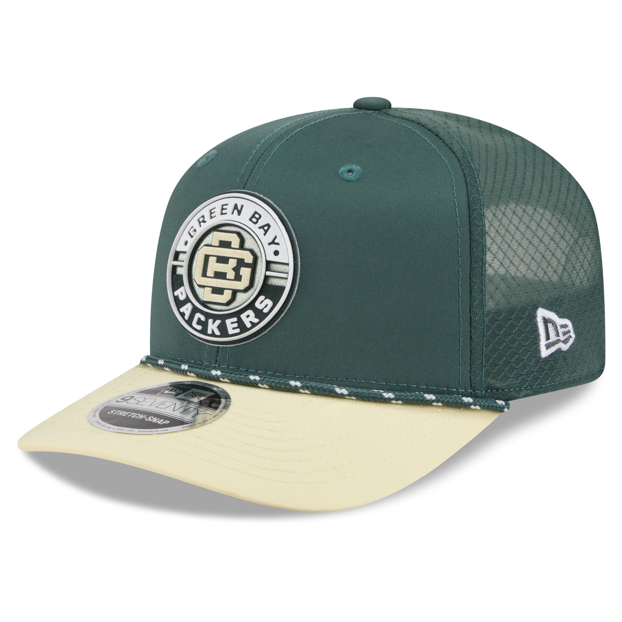 Men's New Era Green Bay Packers 2026 Rivalries Collection 9SEVENTY Adjustable Hat