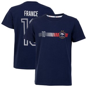 T-shirt France n° 10 - Bleu marine - Enfant, vue 2
