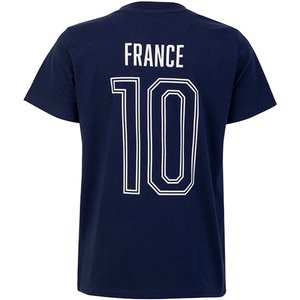 T-shirt France n° 10 - Bleu marine - Enfant, vue 4