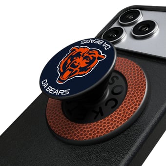Keyscaper Chicago Bears  Endzone Solid PopSockets Magnetic Phone Grip & Stand