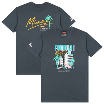 Men's Blue 2026 Miami Grand Prix Valet T-Shirt