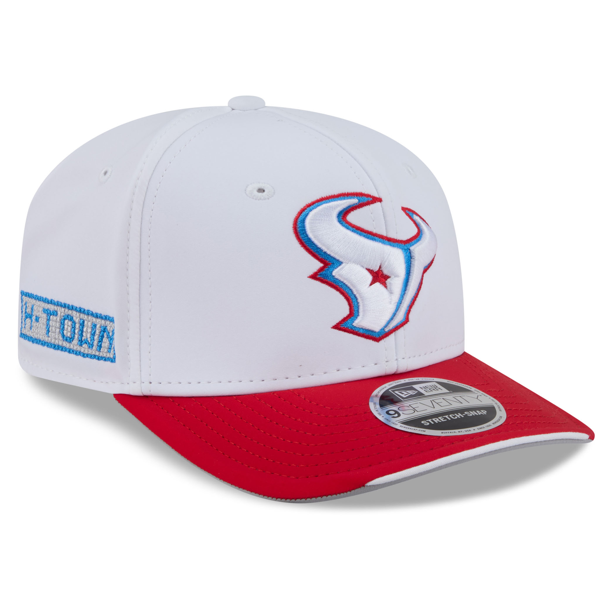 Youth New Era White Houston Texans 2026 Rivalries Collection 9SEVENTY Adjustable Hat