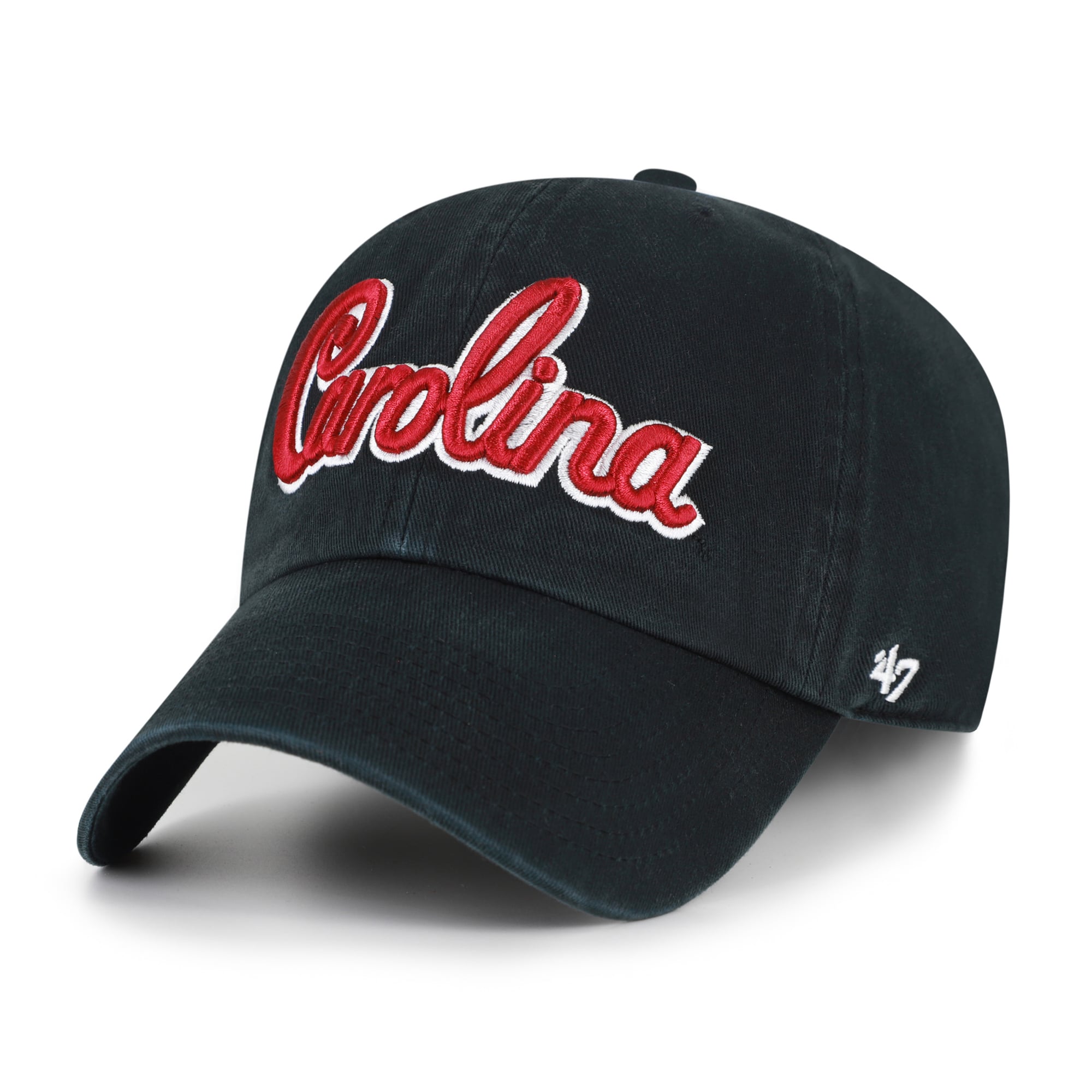 Unisex '47  South Carolina Gamecocks Black Clean Up Adjustable Hat