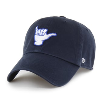 Unisex '47  Navy BYU Cougars Mascot Clean Up Adjustable Hat