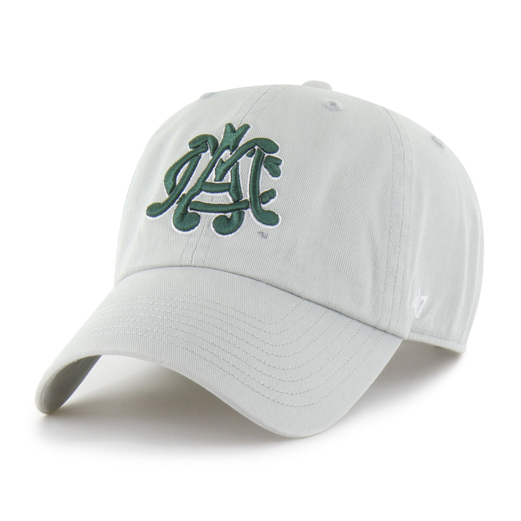 Men's '47  Gray Michigan State Spartans Vault Clean Up Adjustable Hat
