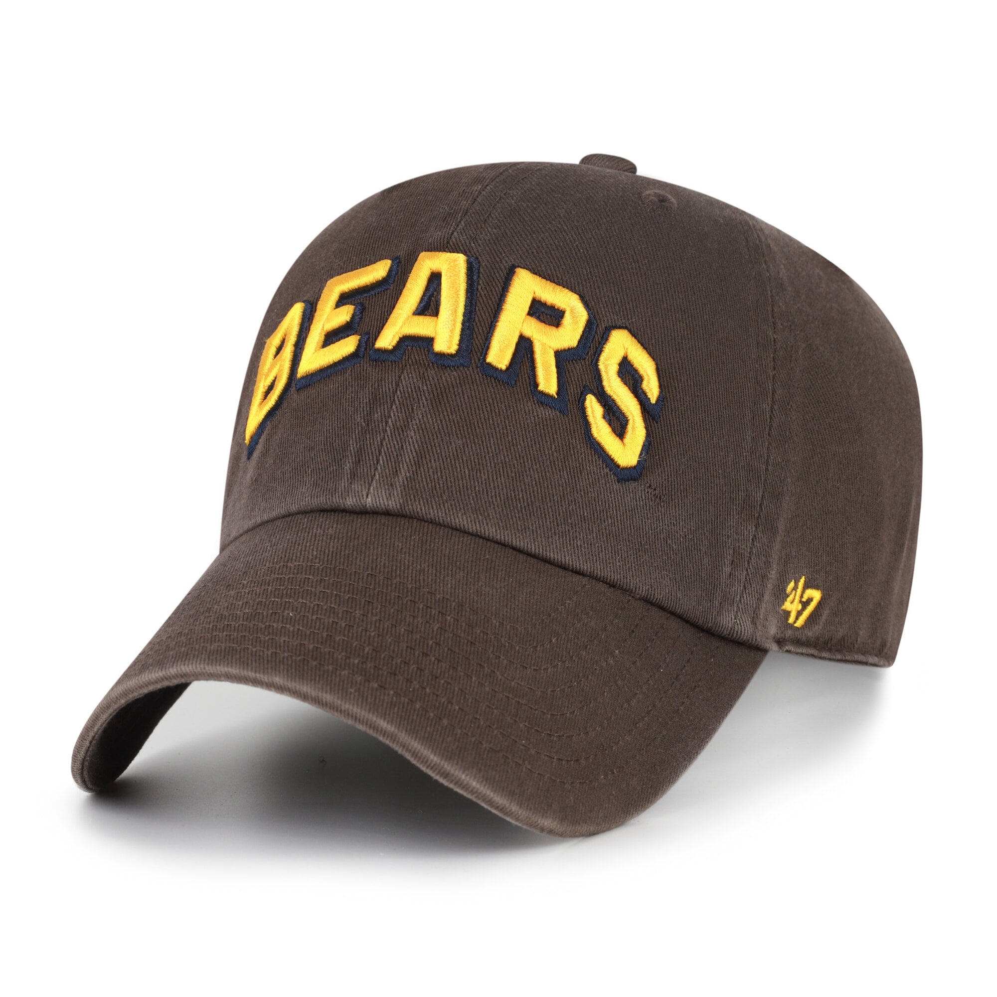 Unisex '47  Cal Bears Brown Vault Clean Up Adjustable Hat