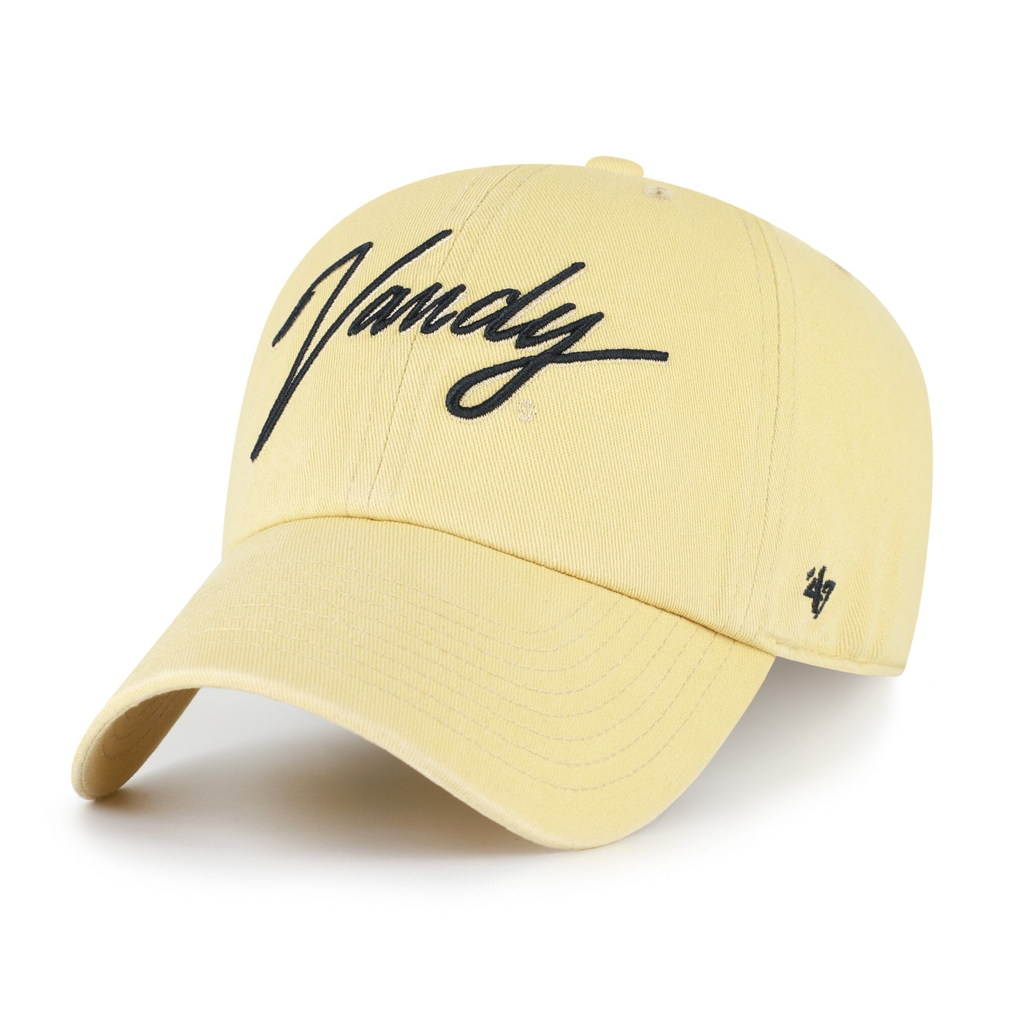 Men's '47  Light Gold Vanderbilt Commodores Vault Clean Up Adjustable Hat