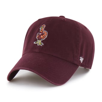 Men's '47 Maroon Virginia Tech Hokies Vault Clean Up Adjustable Hat