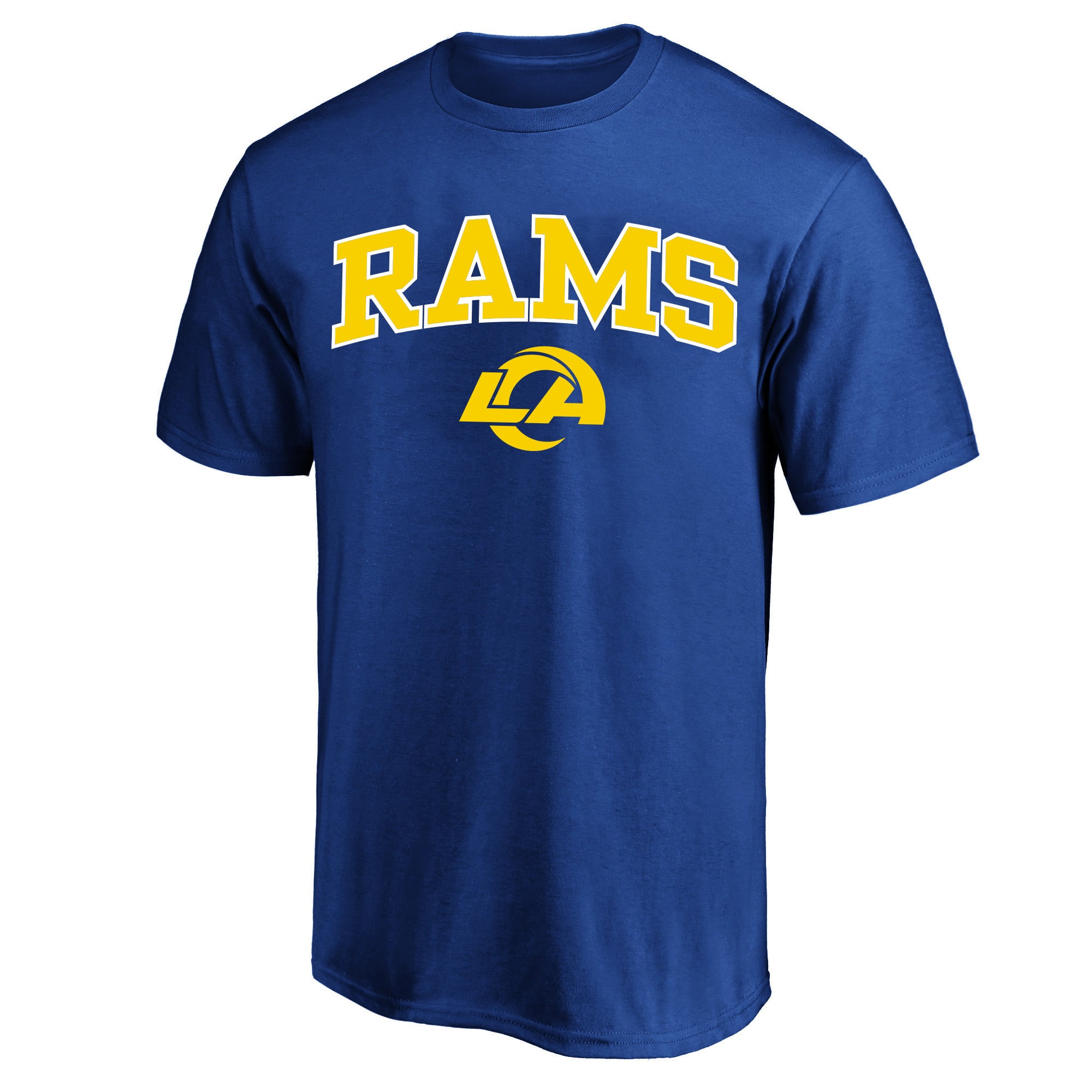 Men's Fanatics  Royal Los Angeles Rams Big & Tall Heart & Soul T-Shirt