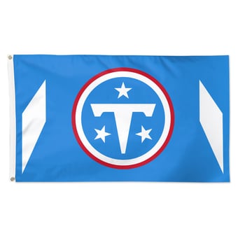WinCraft Tennessee Titans  Single-Sided Deluxe 3' x 5' Vertical Stripe Flag