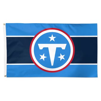 WinCraft Tennessee Titans  Single-Sided Deluxe 3' x 5' Horizontal Stripe Flag
