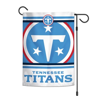WinCraft Tennessee Titans  12" x 18" Wordmark Double-Sided Garden Flag