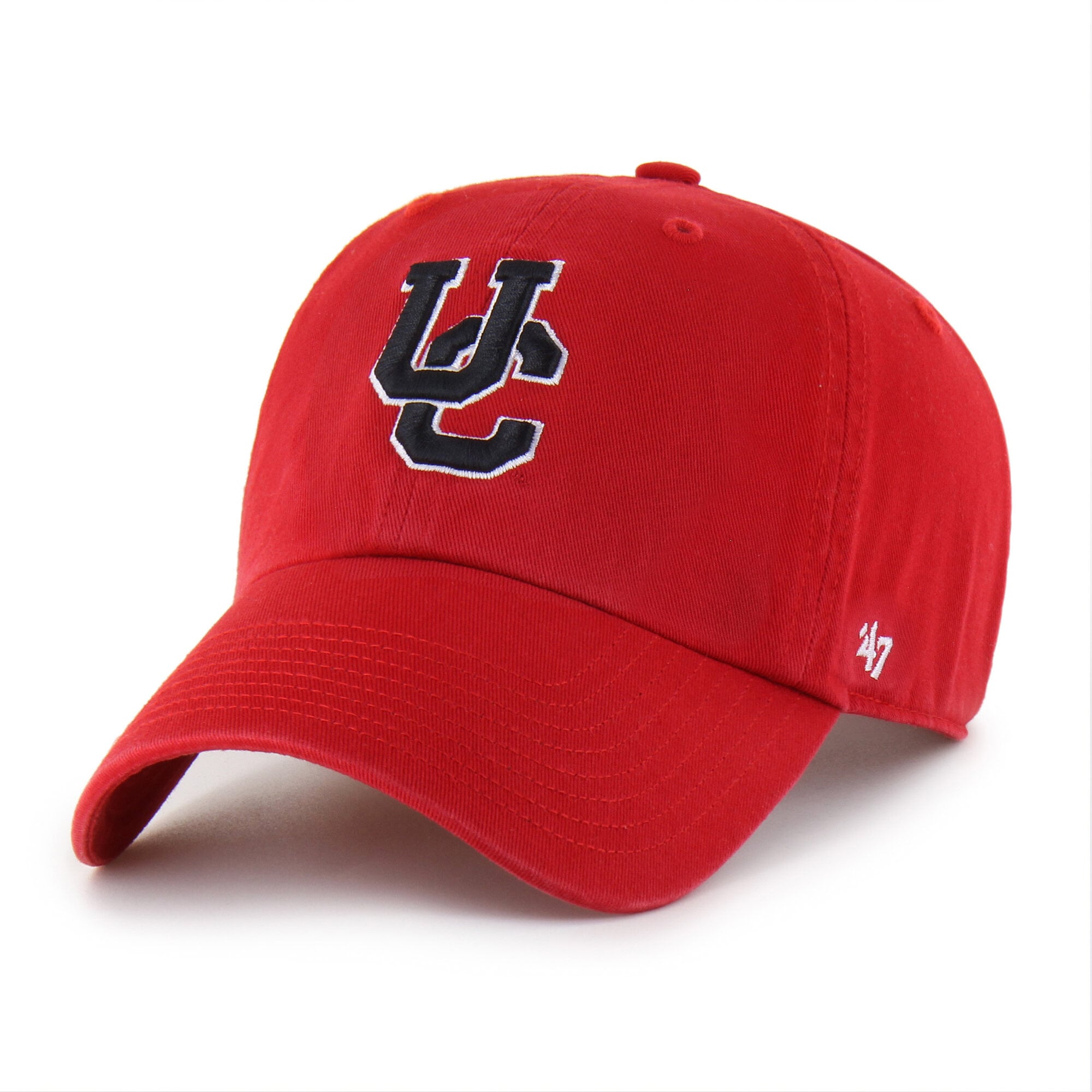 Men's '47  Red Cincinnati Bearcats Vault Clean Up Adjustable Hat