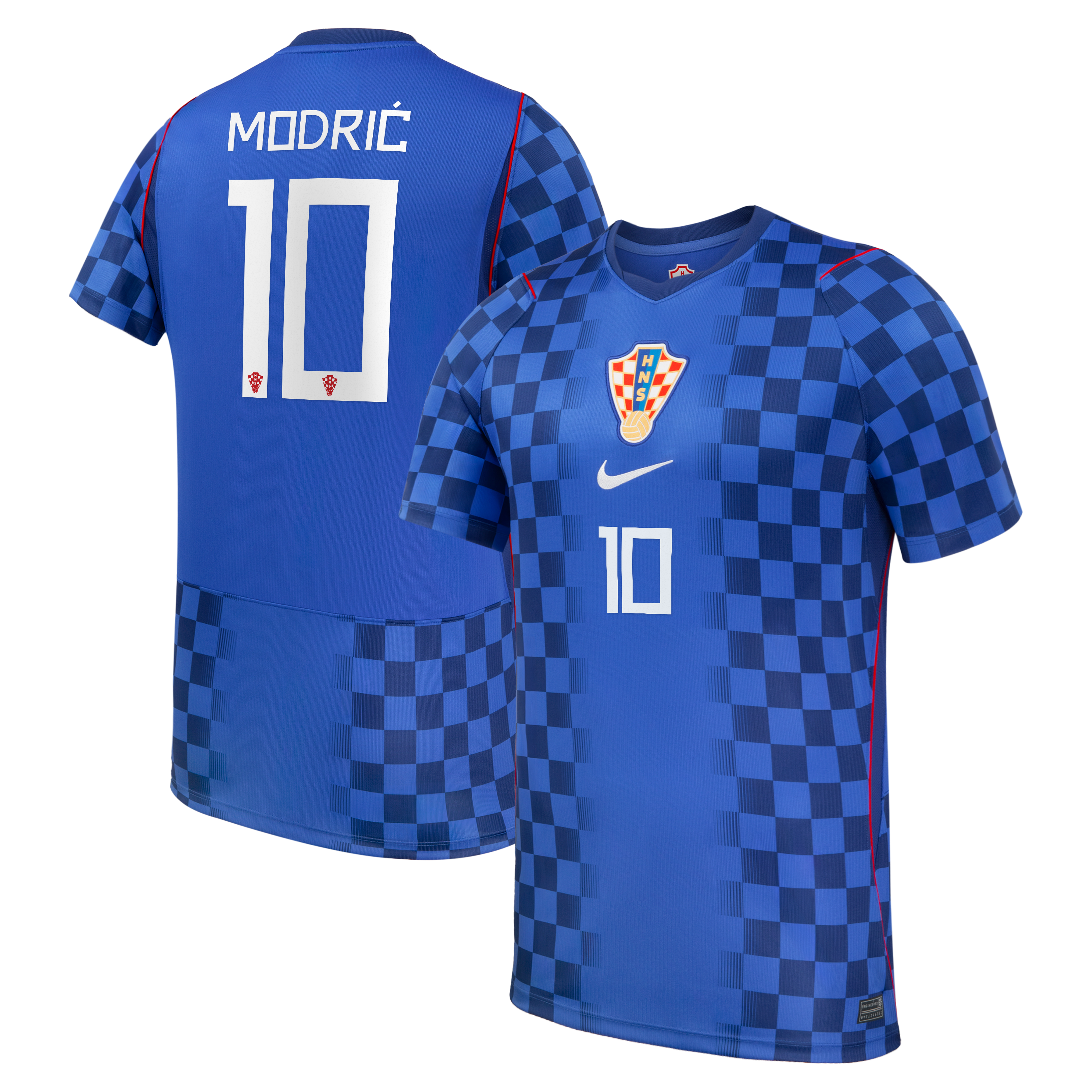 Men's Nike Luka Modric Navy Croatia National Team 2026 Away Stadium Replica Jersey
