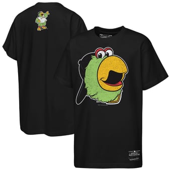 Youth Mitchell & Ness  Black Pittsburgh Pirates Big Face Mascot T-Shirt