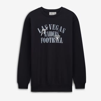 Men's Fanatics Black Las Vegas Raiders Big & Tall Relaxed Halftime Lead Sweatshirt