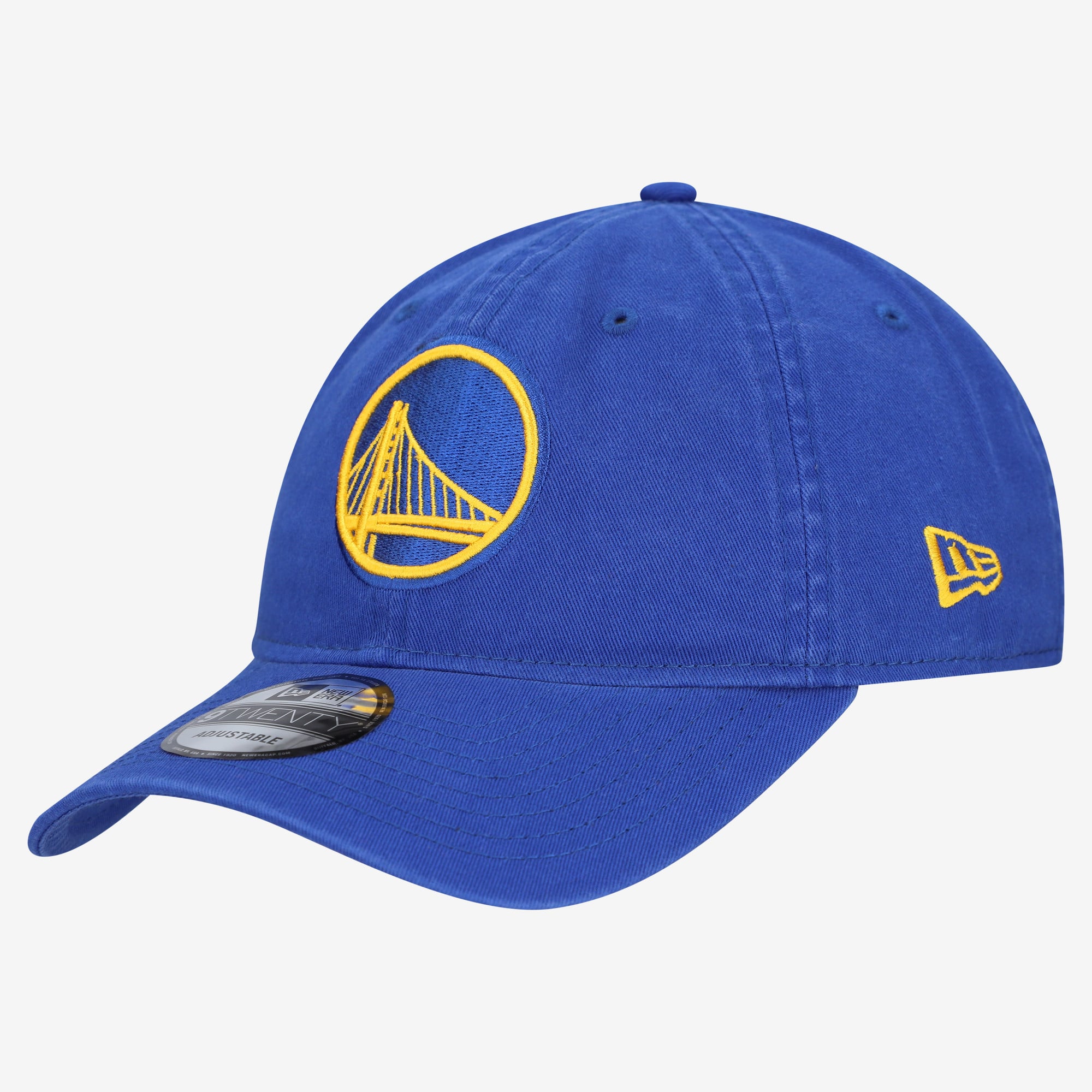 Men's New Era Royal Golden State Warriors Team 9TWENTY Adjustable Hat