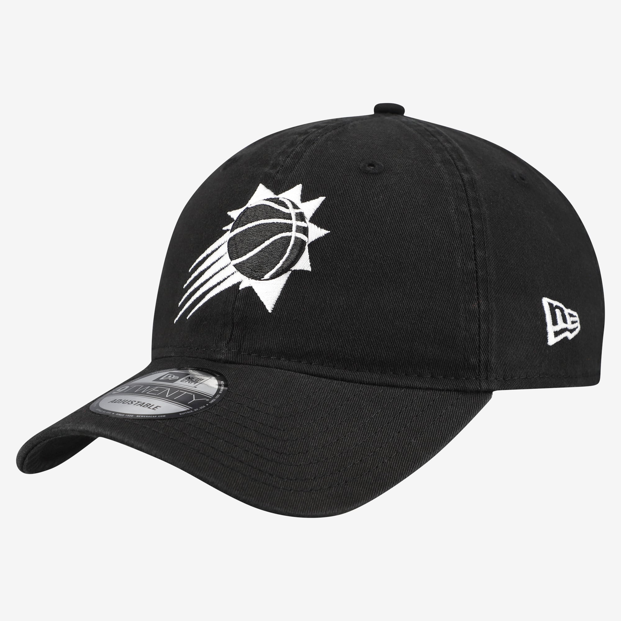 Men's New Era Black Phoenix Suns 9TWENTY Adjustable Hat