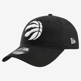 Men's New Era Black Toronto Raptors 9TWENTY Adjustable Hat