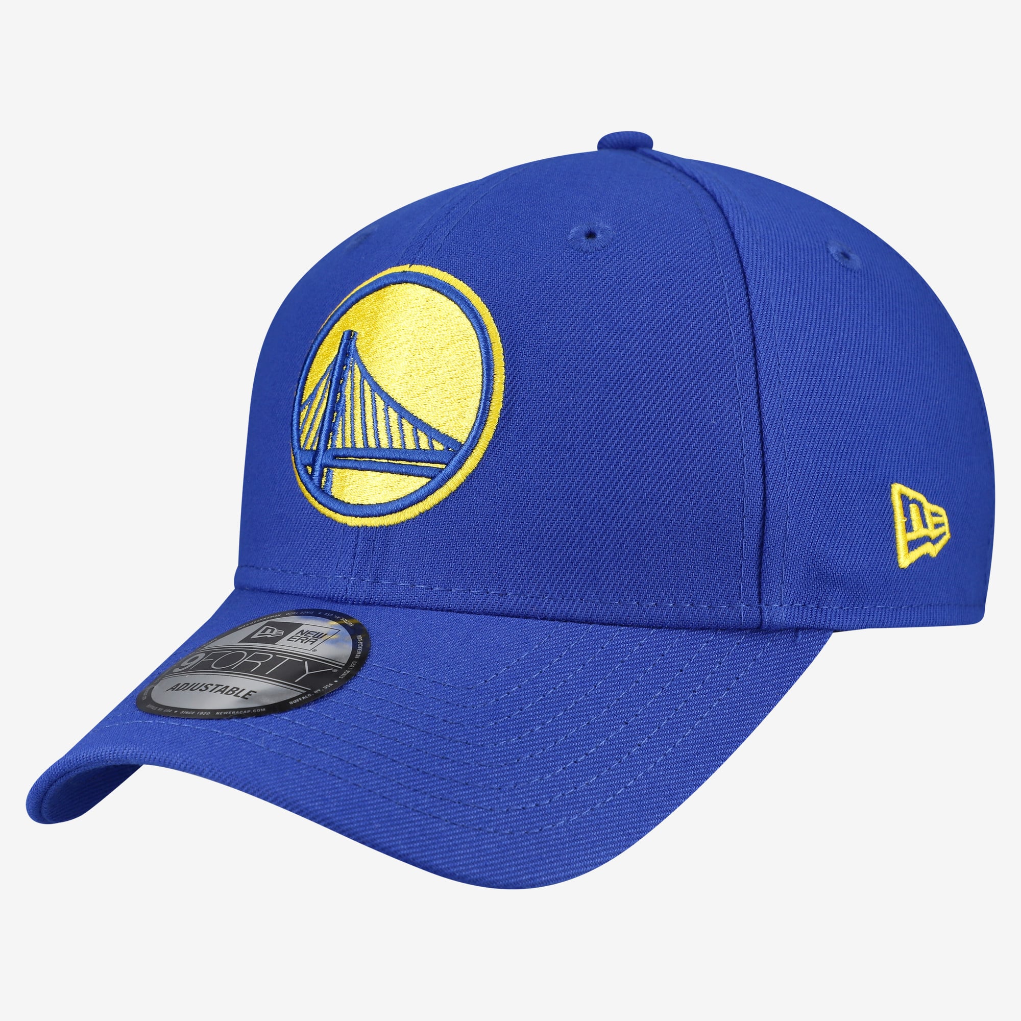 Men's New Era  Royal Golden State Warriors Team 9FORTY Adjustable Hat