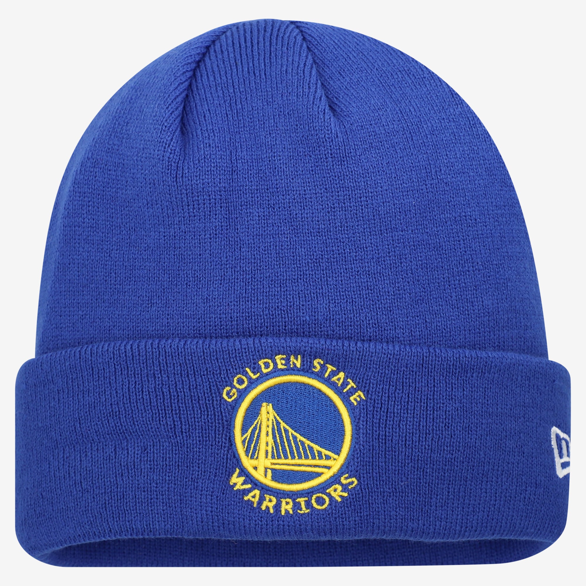 Men's New Era Royal Golden State Warriors Cuffed Knit Hat