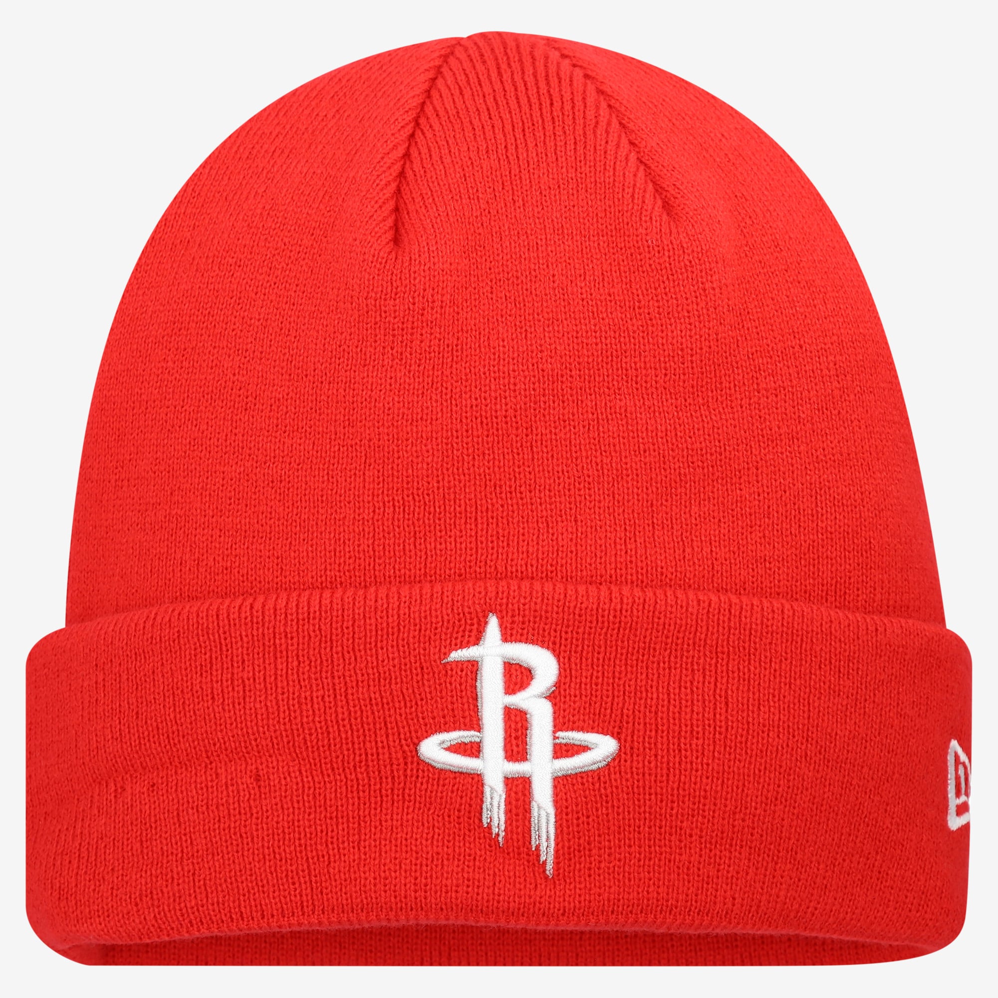 Men's New Era Red Houston Rockets Cuffed Knit Hat