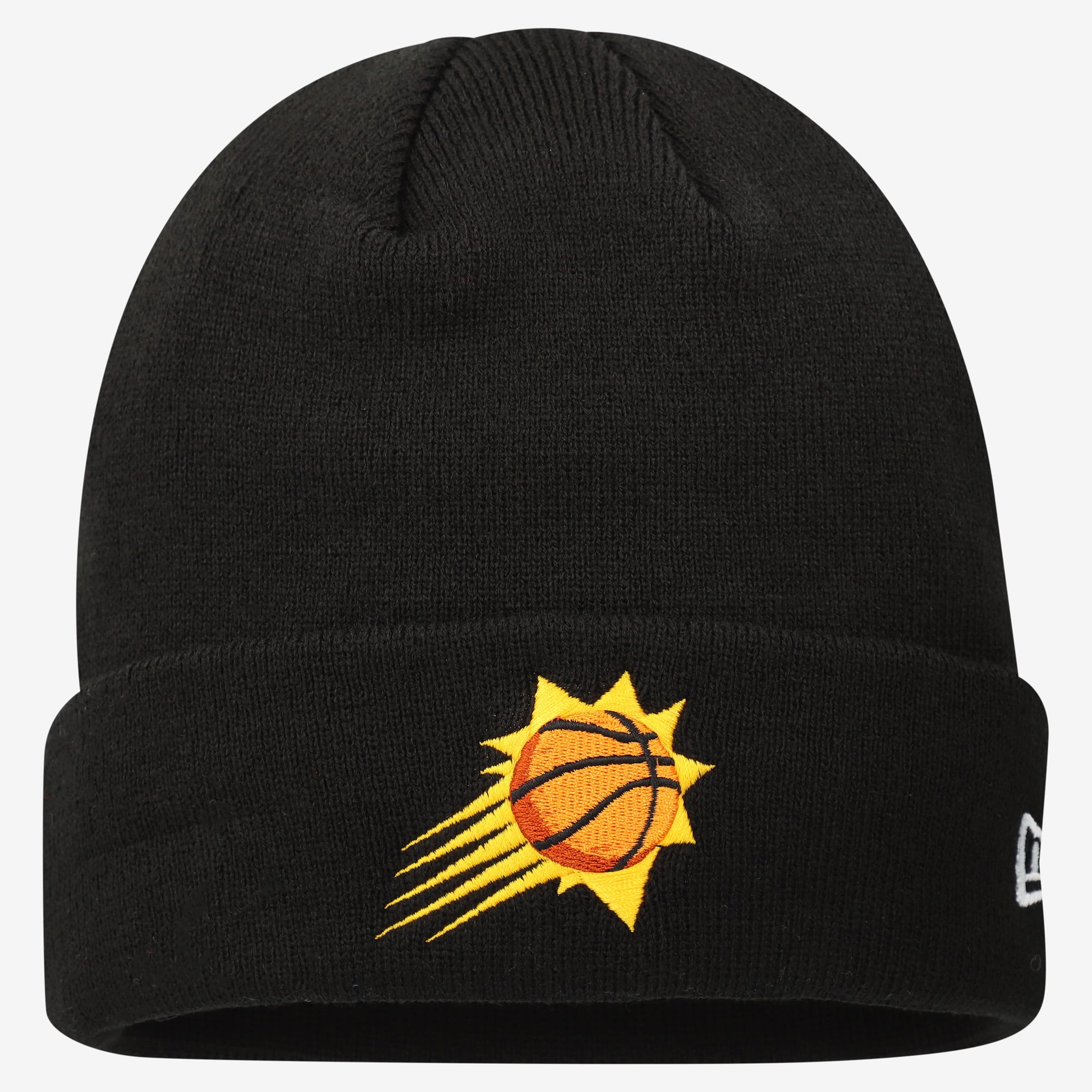 New Era Men's Black Phoenix Suns Cuffed Knit Hat - Black