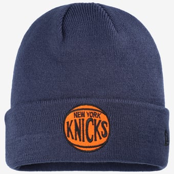 Men's New Era Navy New York Knicks Cuffed Knit Hat