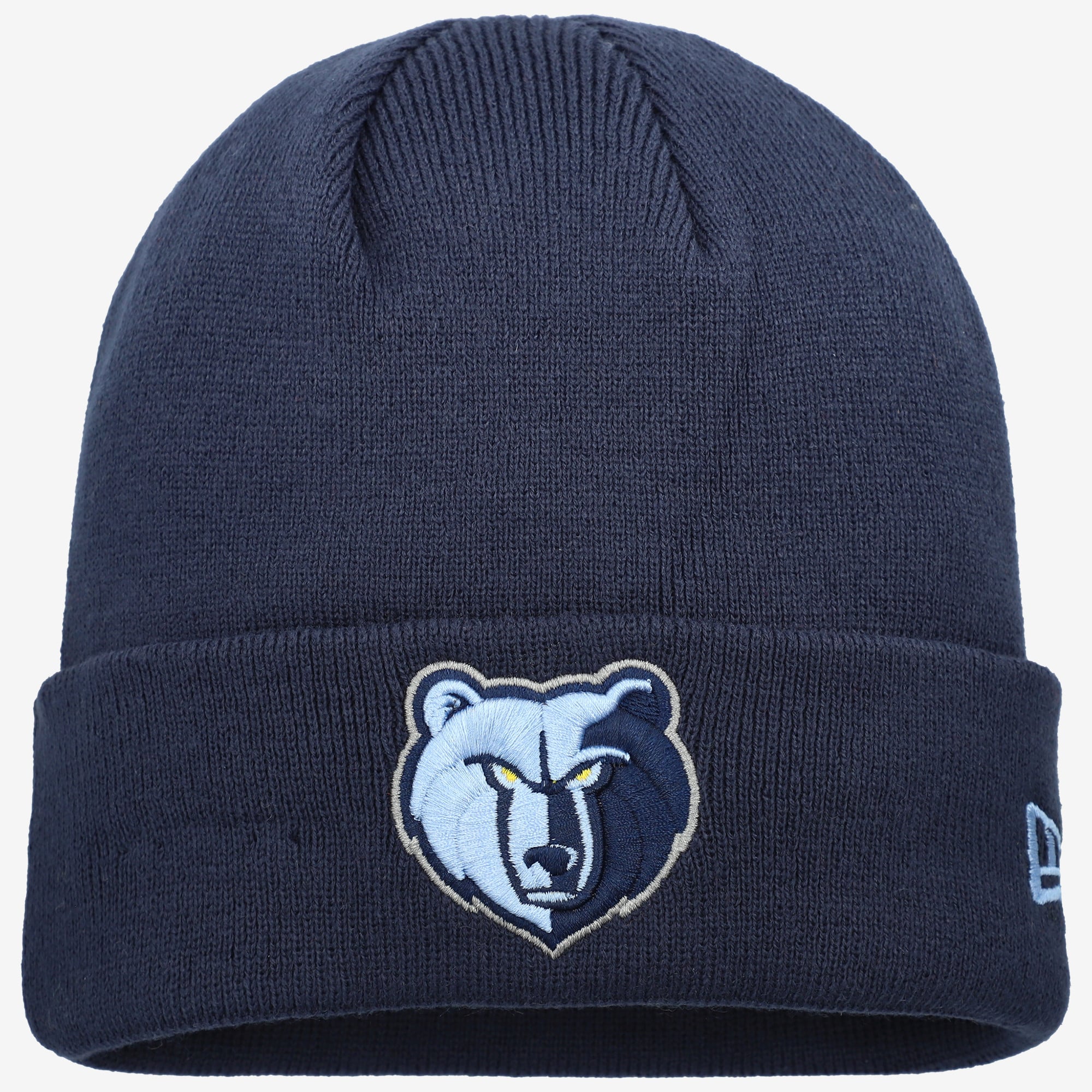 Men's New Era Navy Memphis Grizzlies Cuffed Knit Hat