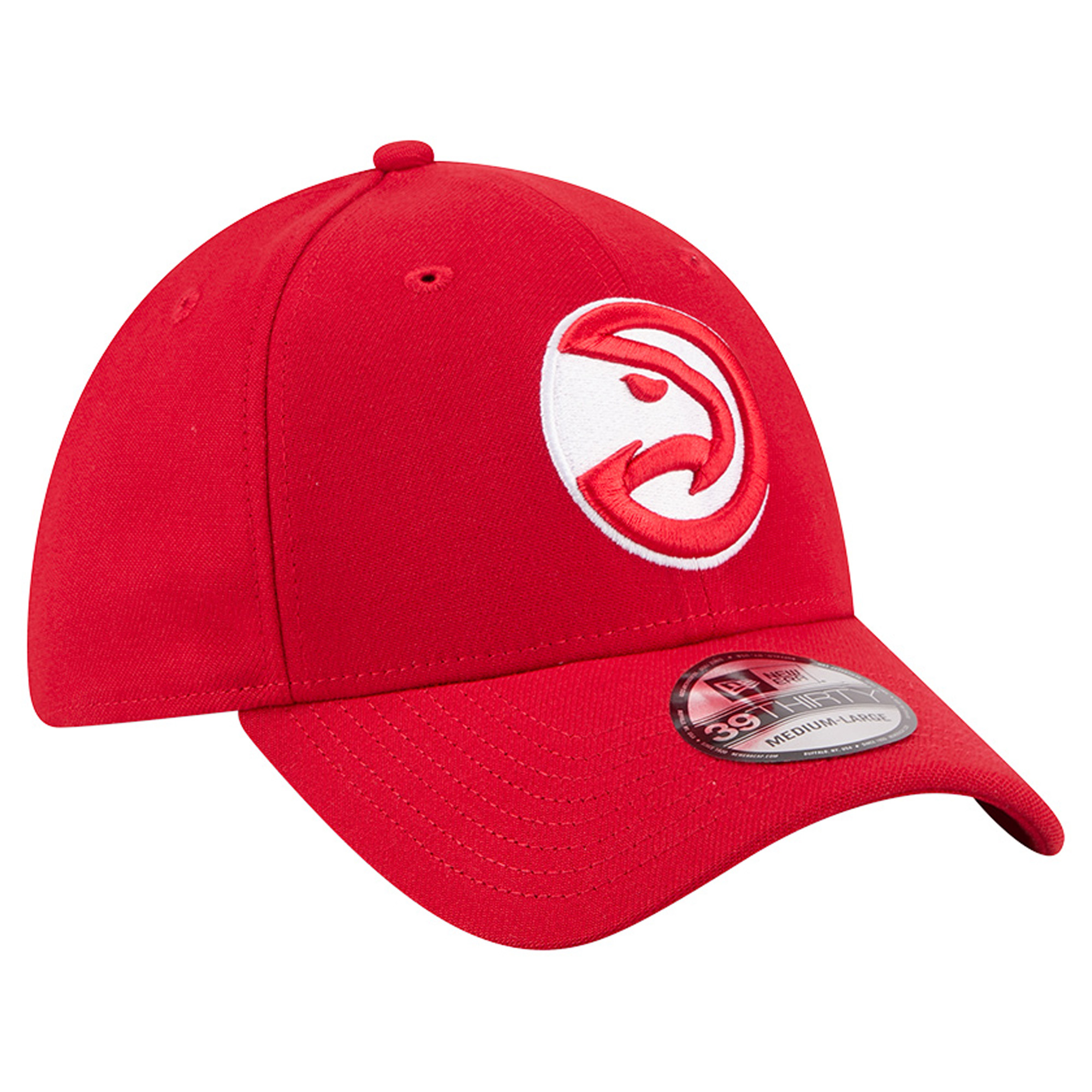 New Era Men's Red Atlanta Hawks 39THIRTY Flex Hat - Red
