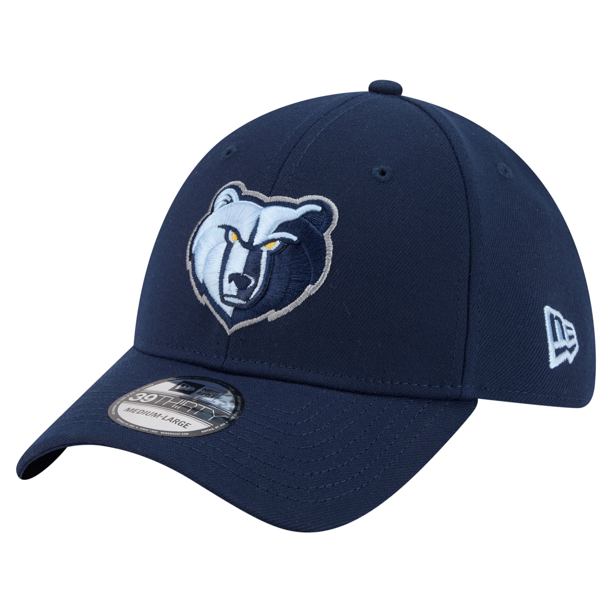 Men's New Era Blue Memphis Grizzlies 39THIRTY Flex Hat