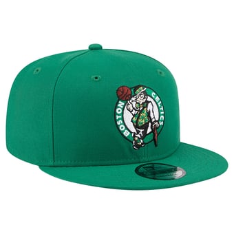 Men's New Era  Green Boston Celtics Team 9FIFTY Snapback Hat