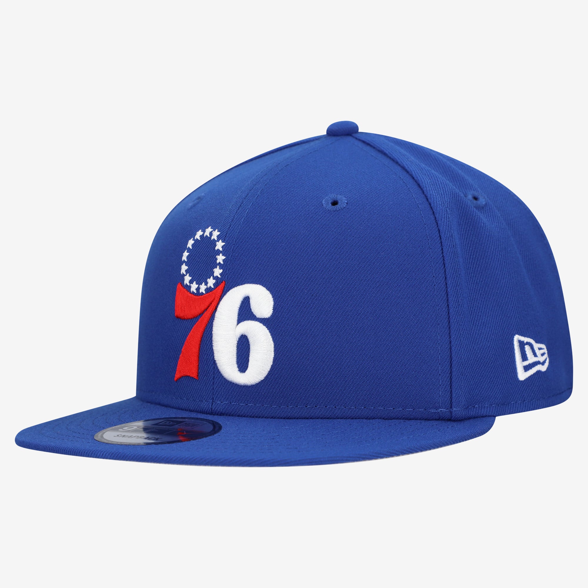 New Era Men's Royal Philadelphia 76ers Team 9FIFTY Snapback Hat - Royal