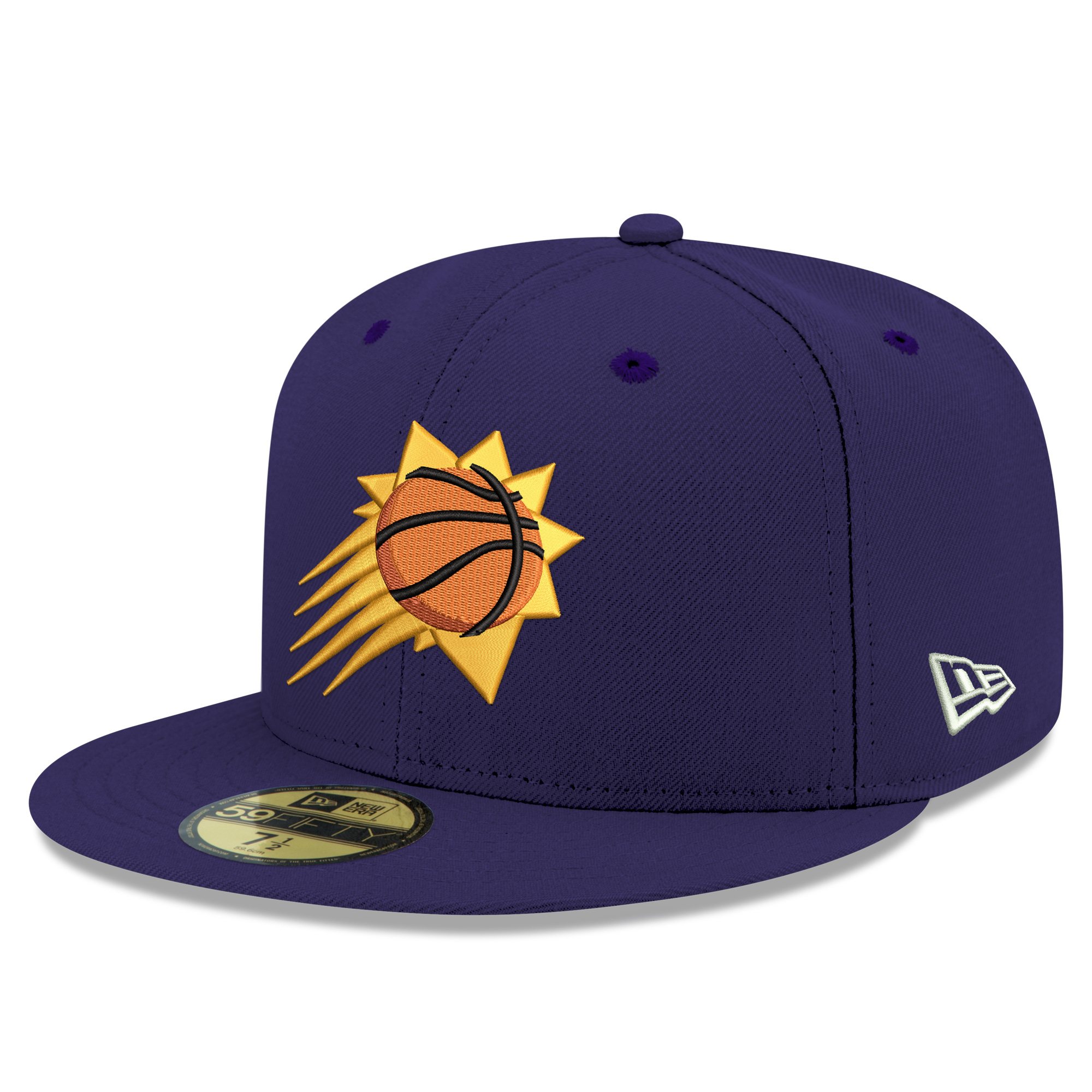 Men's New Era Purple Phoenix Suns Team 59FIFTY Fitted Hat