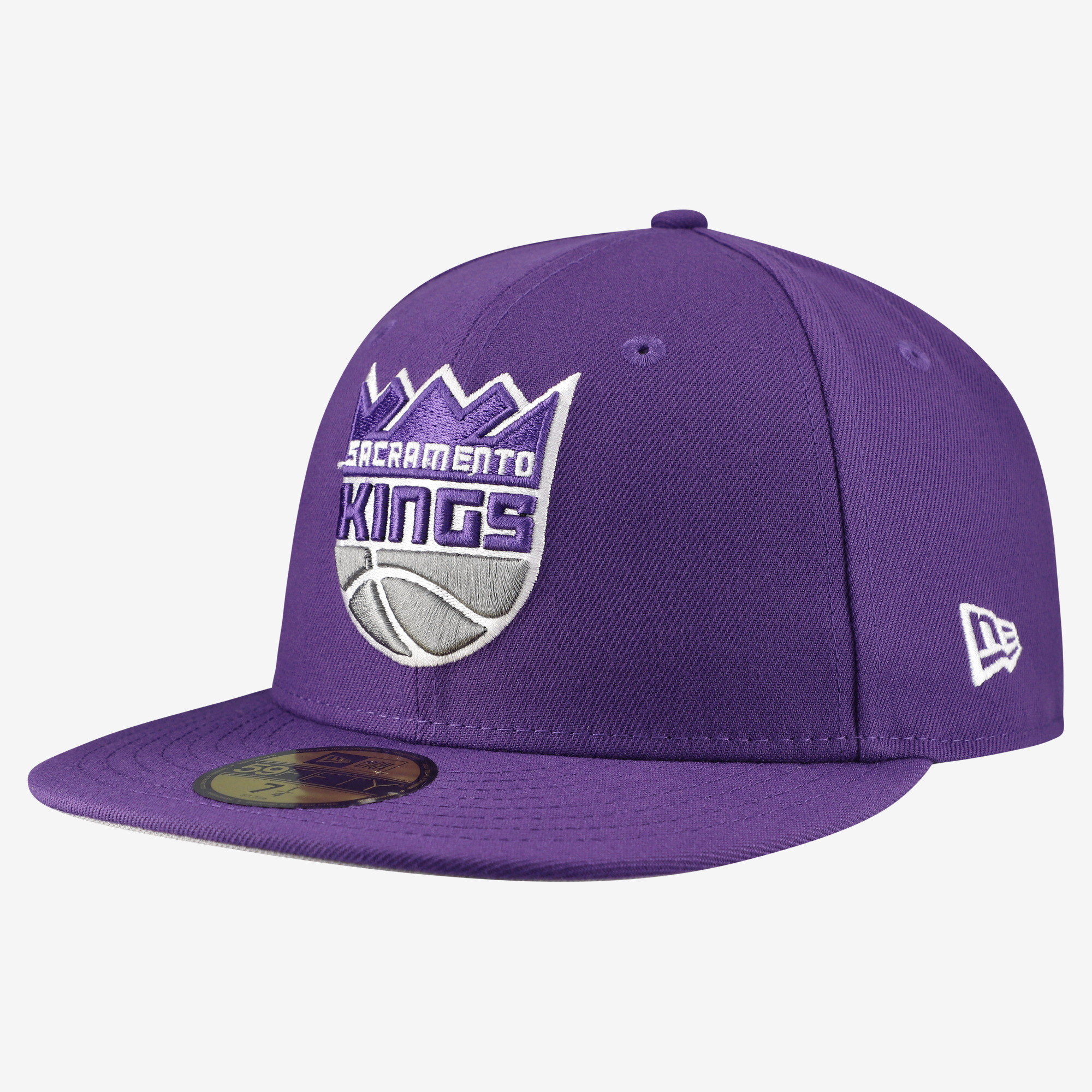 Men's New Era  Purple Sacramento Kings Team 59FIFTY Fitted Hat