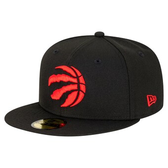 Men's New Era  Black Toronto Raptors Team 59FIFTY Fitted Hat