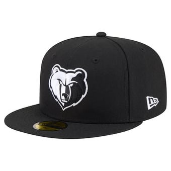 Men's New Era Black Memphis Grizzlies 59FIFTY Fitted Hat