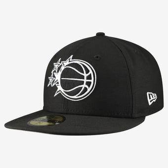 Men's New Era Black Orlando Magic 59FIFTY Fitted Hat