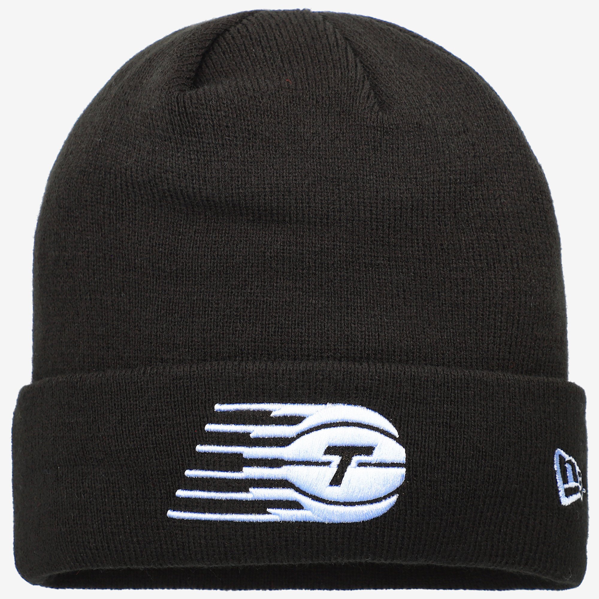 Men's New Era Black Toronto Tempo Cuffed Knit Hat