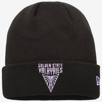 Men's New Era Black Golden State Valkyries Cuffed Knit Hat