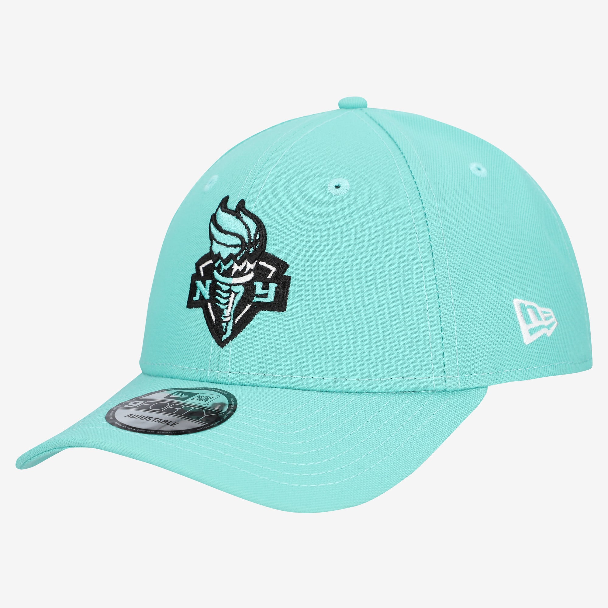 New Era Men's Mint New York Liberty Team 9FORTY Adjustable Hat - Mint